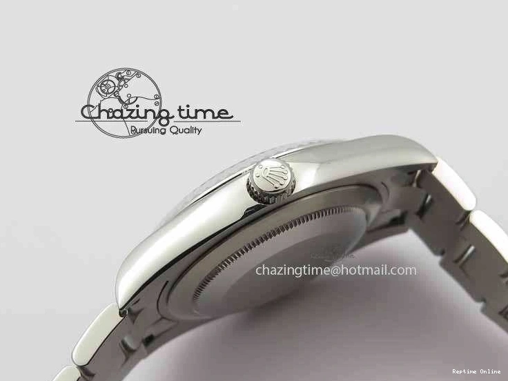 0214 Packable DateJust II 41mm SS BP Maker Best Edition Gray Dial Diam On SS Bracelet SA 3729